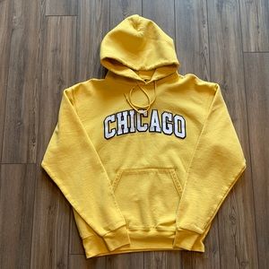 Chicago hoodie sweatshirt, Campion Authentic Apparel brand, RN 49314.